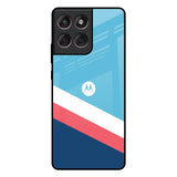 Pink & White Stripes Motorola Edge 60 Fusion 5G Glass Back Cover Online