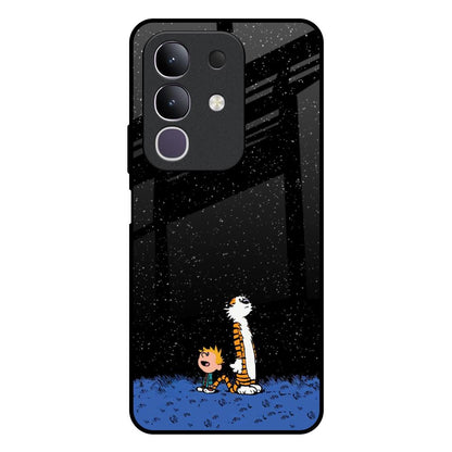 Night Sky Star Vivo T4x 5G Glass Back Cover Online