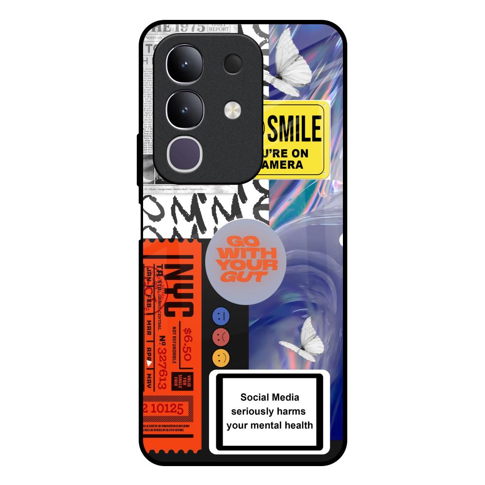 Smile for Camera Vivo T4x 5G Glass Back Cover Online
