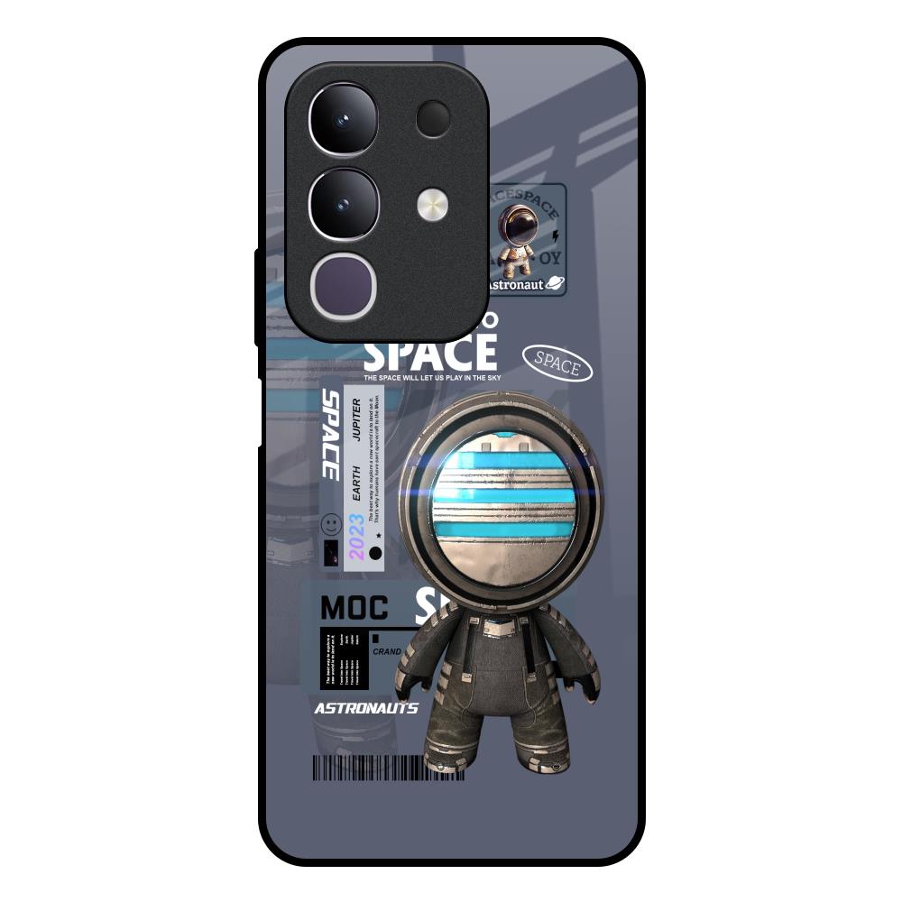 Space Travel Vivo T4x 5G Glass Back Cover Online