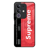 Supreme Ticket Vivo T4x 5G Glass Back Cover Online