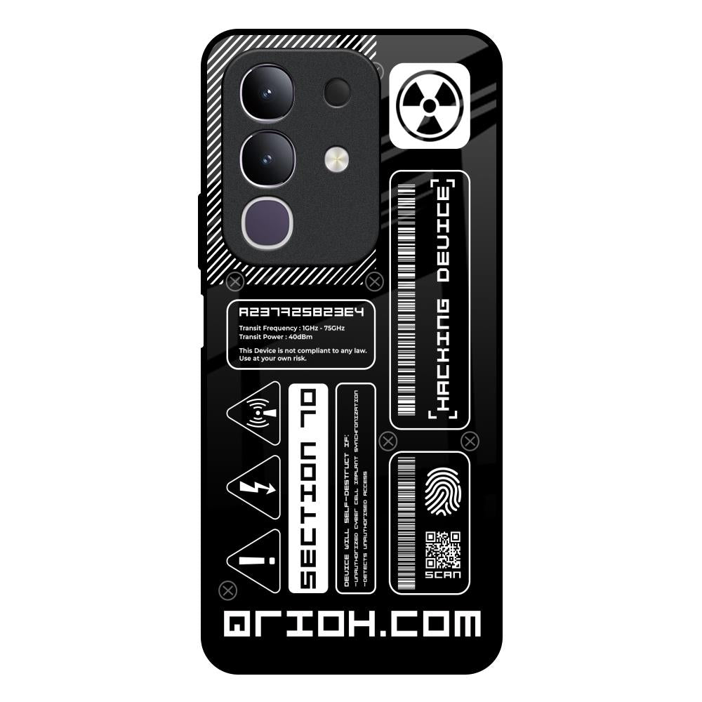 Futuristic Art Vivo T4x 5G Glass Back Cover Online