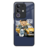 Adventurous Bear Vivo T4x 5G Glass Back Cover Online