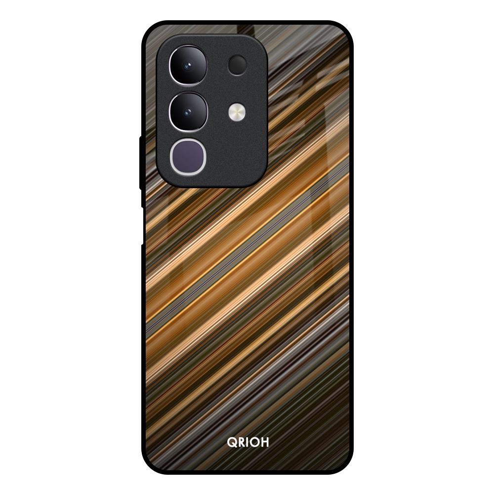 Diagonal Slash Pattern Vivo T4x 5G Glass Back Cover Online