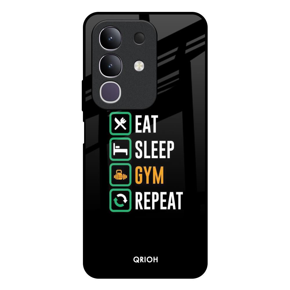 Daily Routine Vivo T4x 5G Glass Back Cover Online