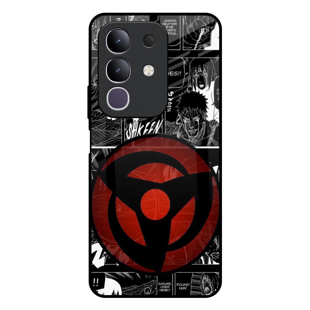 Sharingan Vivo T4x 5G Glass Back Cover Online