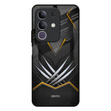 Black Warrior Vivo T4x 5G Glass Back Cover Online