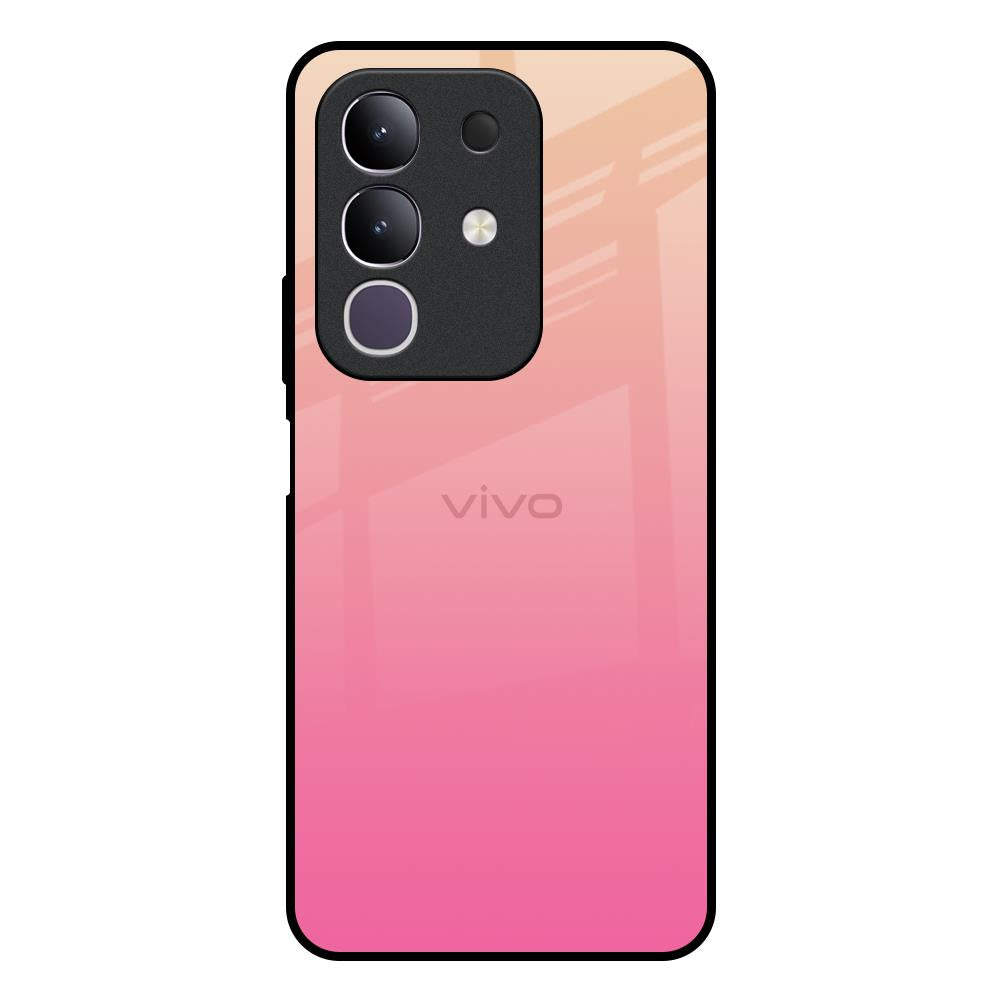 Pastel Pink Gradient Vivo T4x 5G Glass Back Cover Online