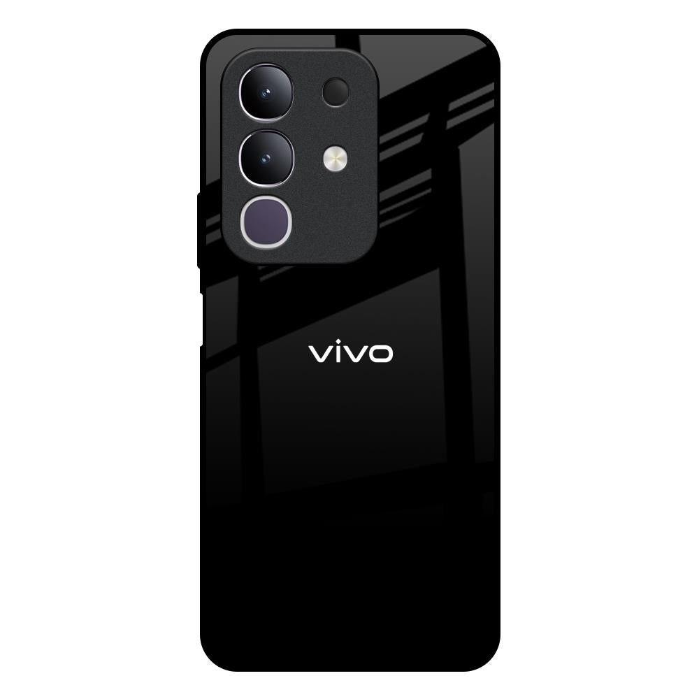 Jet Black Vivo T4x 5G Glass Back Cover Online