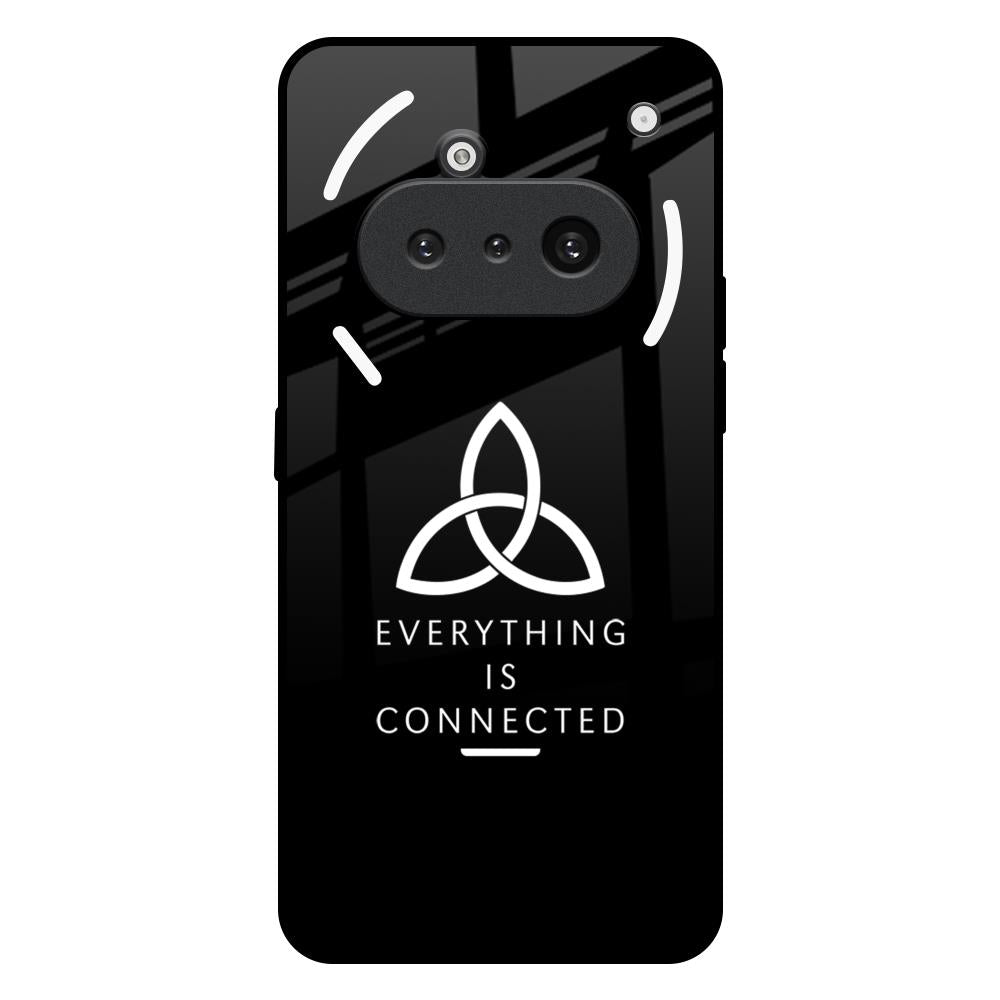 Everything Is Connected Nothing Phone 3a Glass Back Cover Online