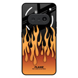 Fire Flame Nothing Phone 3a Glass Back Cover Online