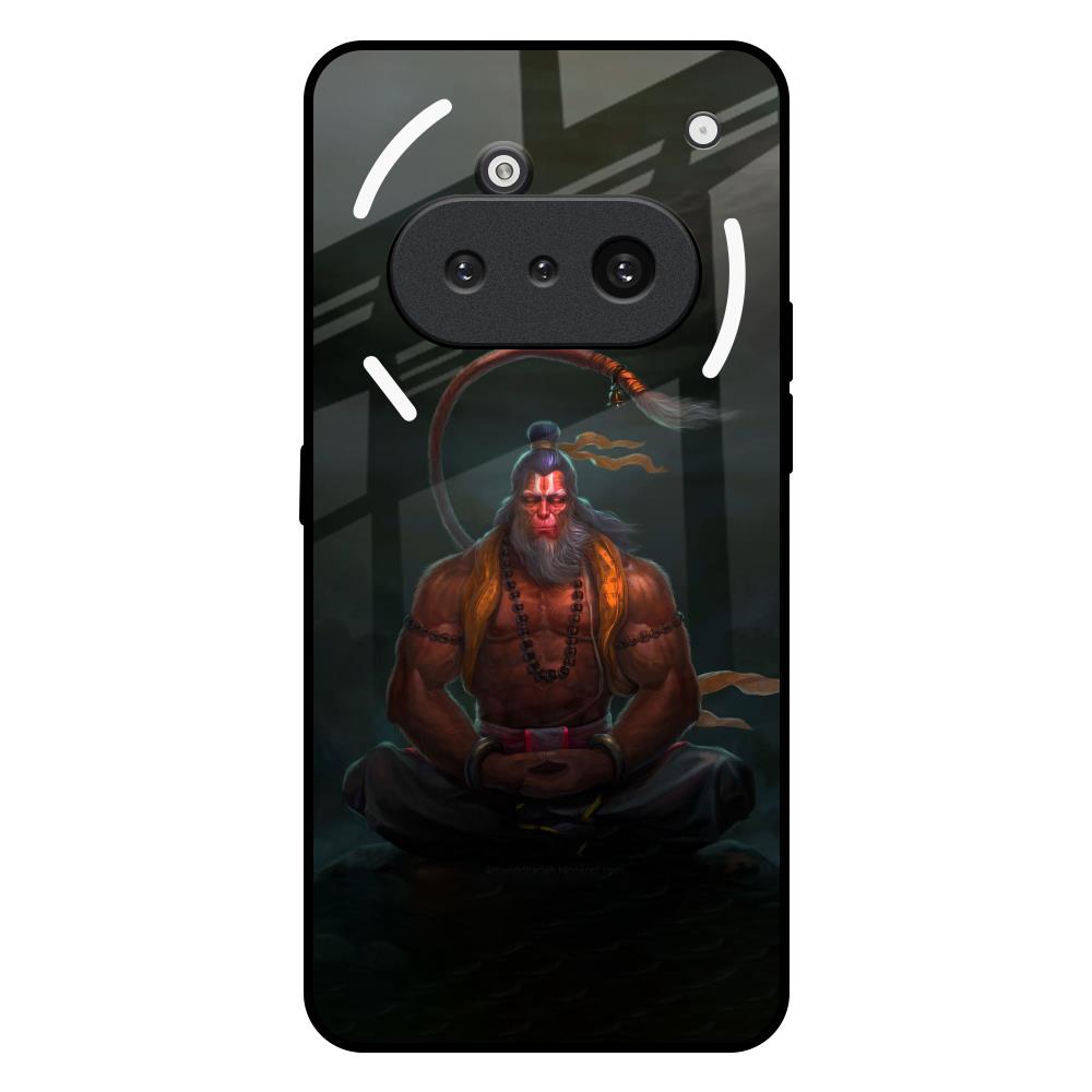 Lord Hanuman Animated Nothing Phone 3a Glass Back Cover Online