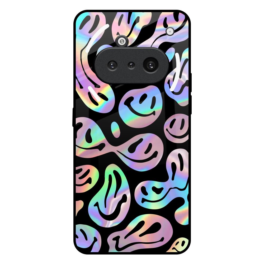 Acid Smile Nothing Phone 3a Glass Back Cover Online
