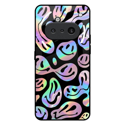 Acid Smile Nothing Phone 3a Glass Back Cover Online