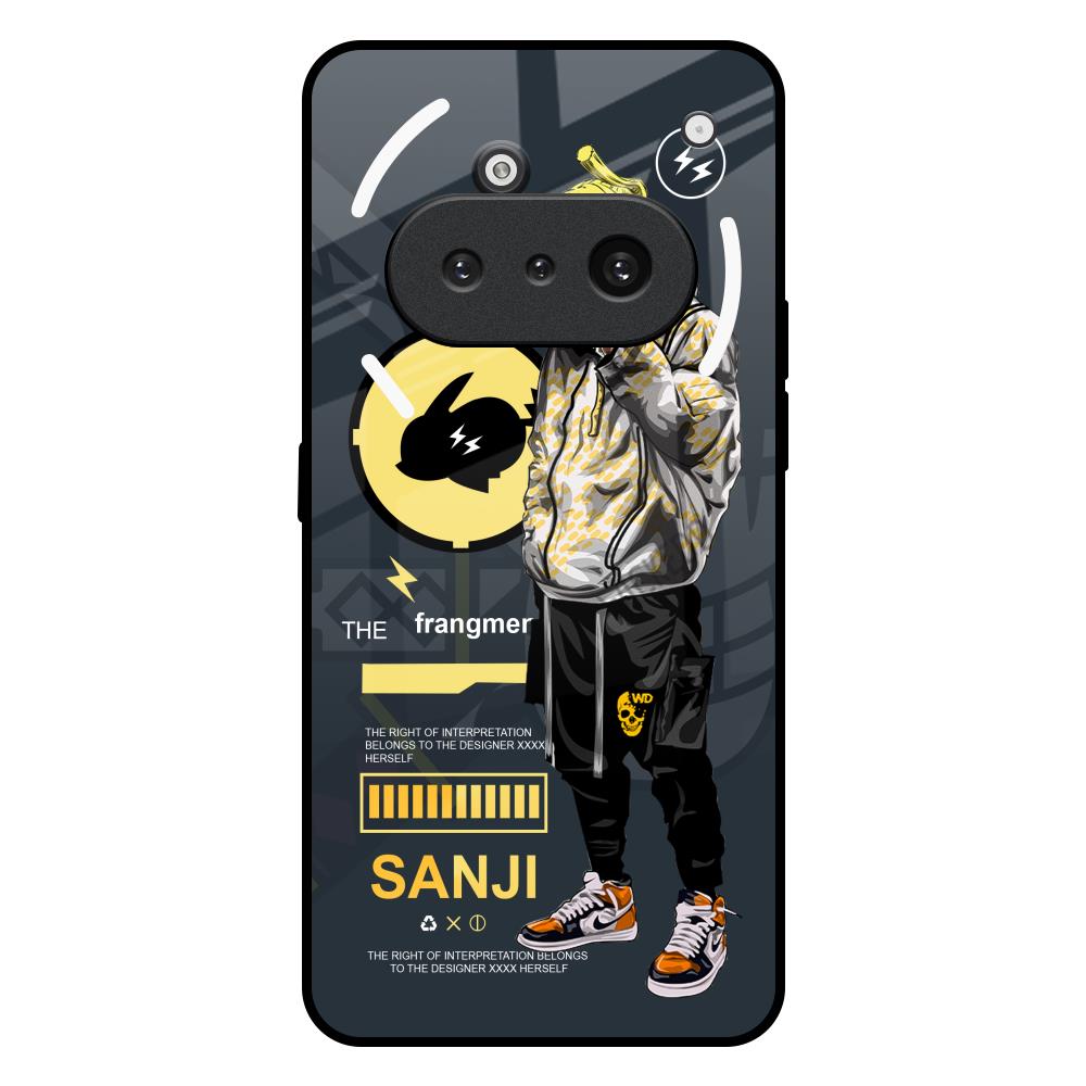 Cool Sanji Nothing Phone 3a Glass Back Cover Online
