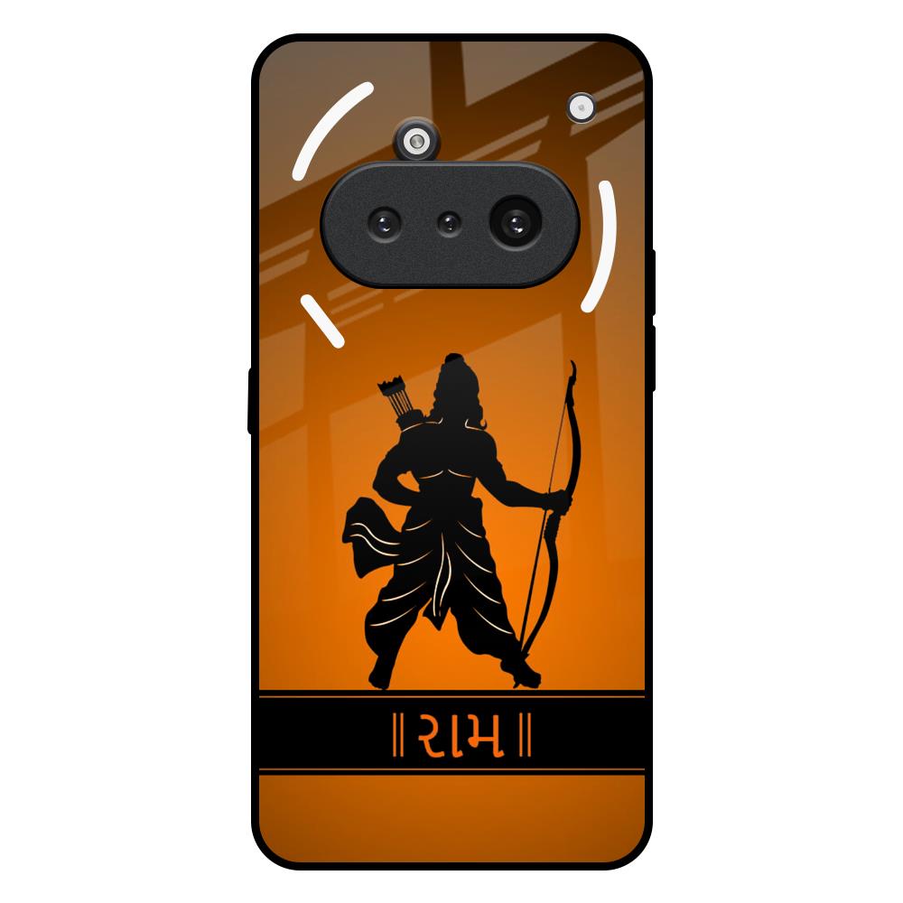 Halo Rama Nothing Phone 3a Glass Back Cover Online
