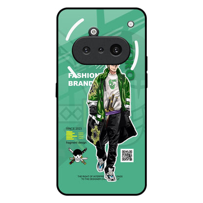 Zoro Bape Nothing Phone 3a Glass Back Cover Online