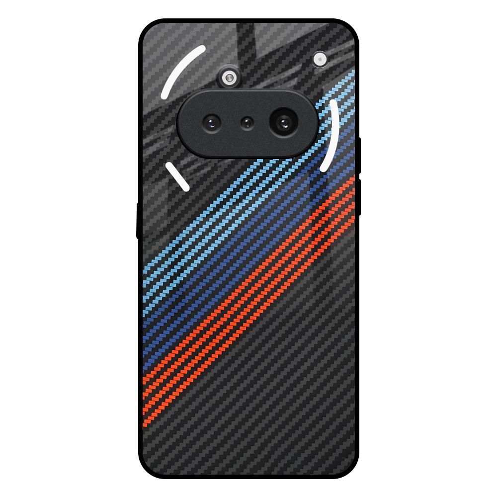 Carbon Inspired Nothing Phone 3a Glass Back Cover Online