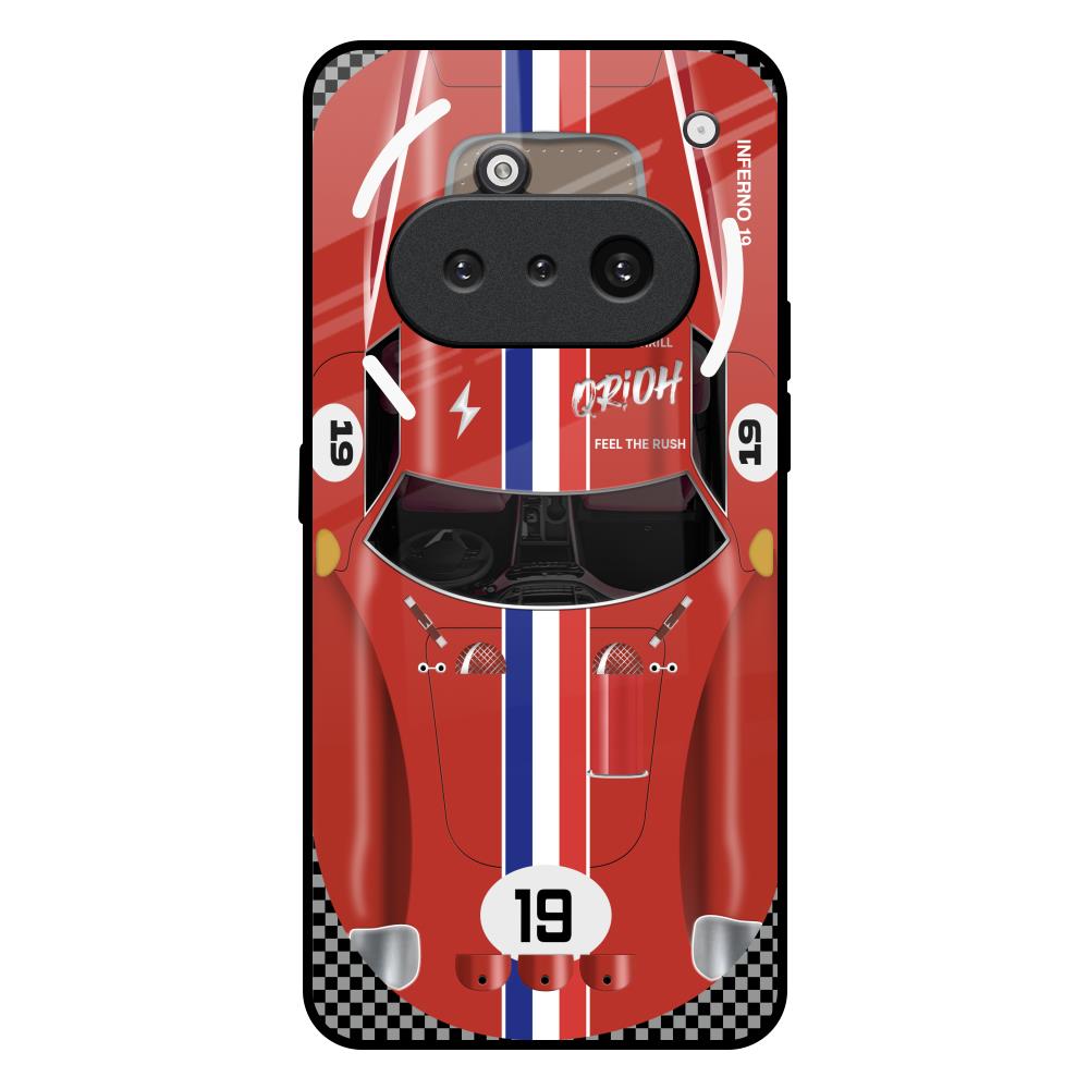 Racing Vintage Nothing Phone 3a Glass Back Cover Online