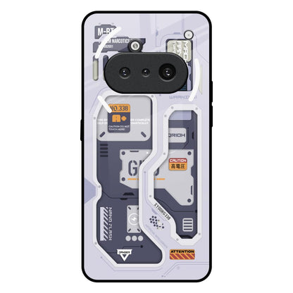 Tech Savvy Nothing Phone 3a Glass Back Cover Online
