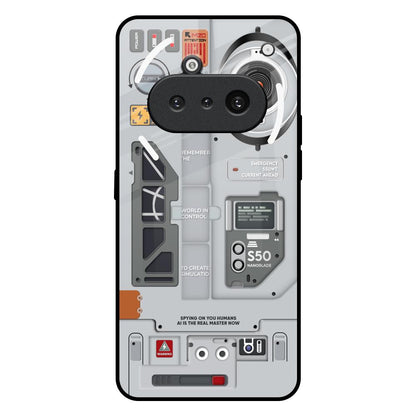 Plasma Shield Nothing Phone 3a Glass Back Cover Online