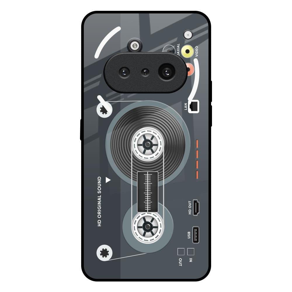 Retro Recorder Nothing Phone 3a Glass Back Cover Online