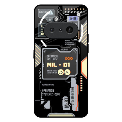 Exposed Parts Nothing Phone 3a Glass Back Cover Online
