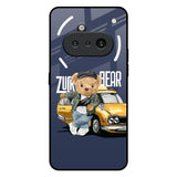 Adventurous Bear Nothing Phone 3a Glass Back Cover Online