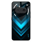 Vertical Blue Arrow Nothing Phone 3a Glass Back Cover Online