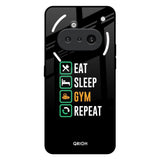 Daily Routine Nothing Phone 3a Glass Back Cover Online