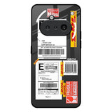 Cool Barcode Label Nothing Phone 3a Glass Back Cover Online