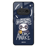 Struggling Panda Nothing Phone 3a Glass Back Cover Online