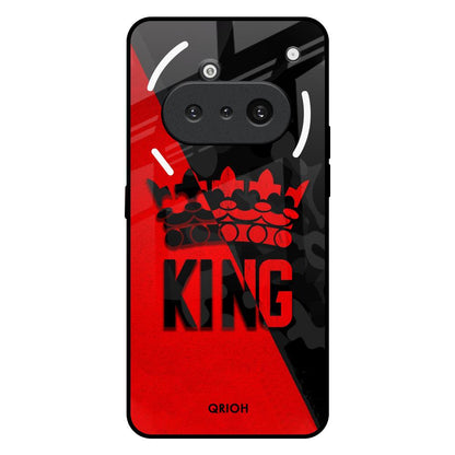I Am A King Nothing Phone 3a Glass Back Cover Online