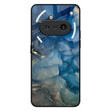 Blue Cool Marble Nothing Phone 3a Glass Back Cover Online