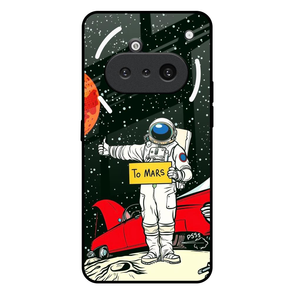 Astronaut on Mars Nothing Phone 3a Glass Back Cover Online