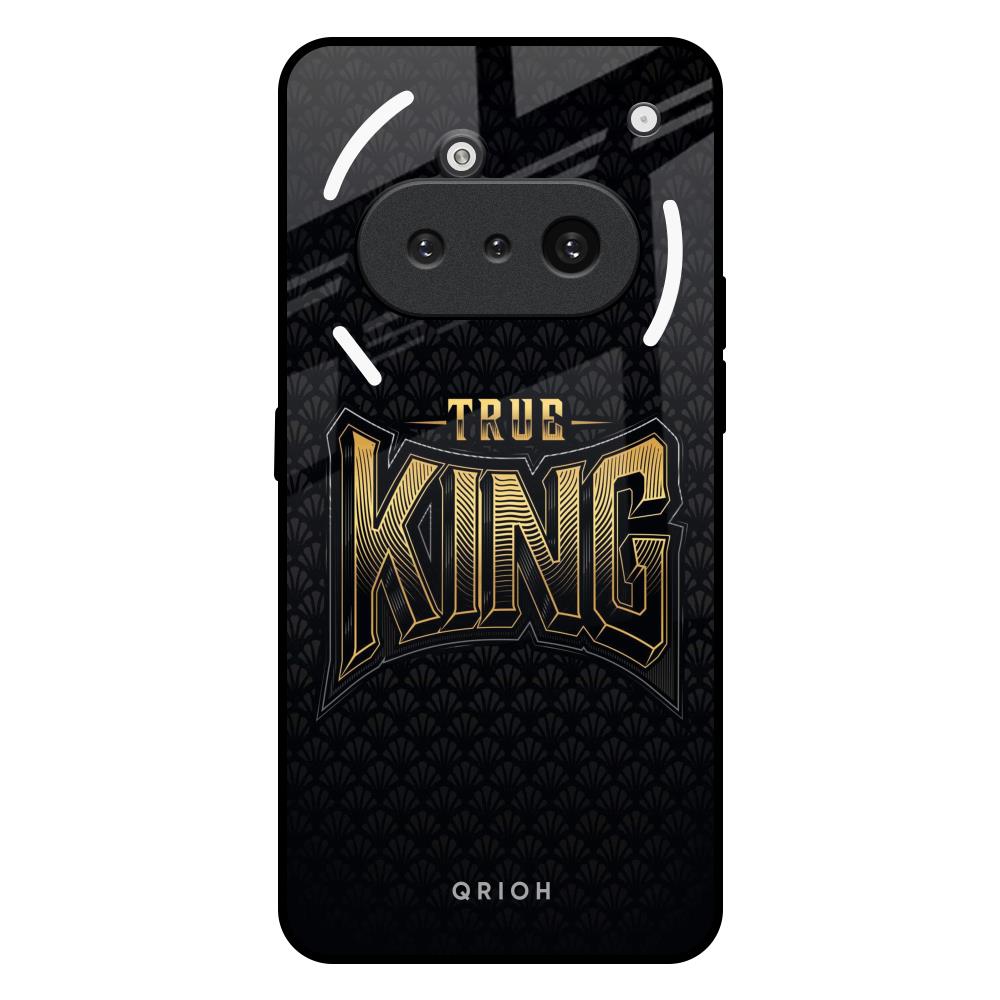 True King Nothing Phone 3a Glass Back Cover Online