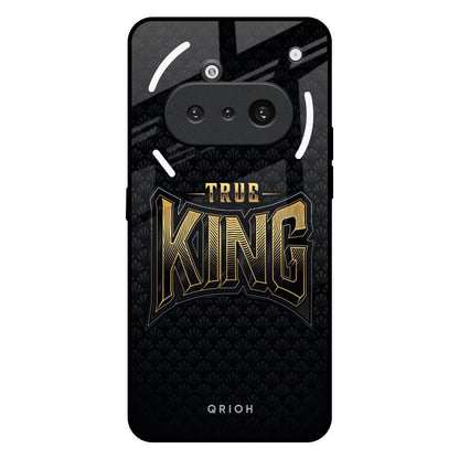 True King Nothing Phone 3a Glass Back Cover Online