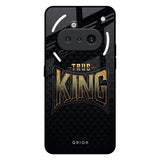 True King Nothing Phone 3a Glass Back Cover Online