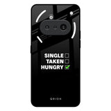 Hungry Nothing Phone 3a Glass Back Cover Online