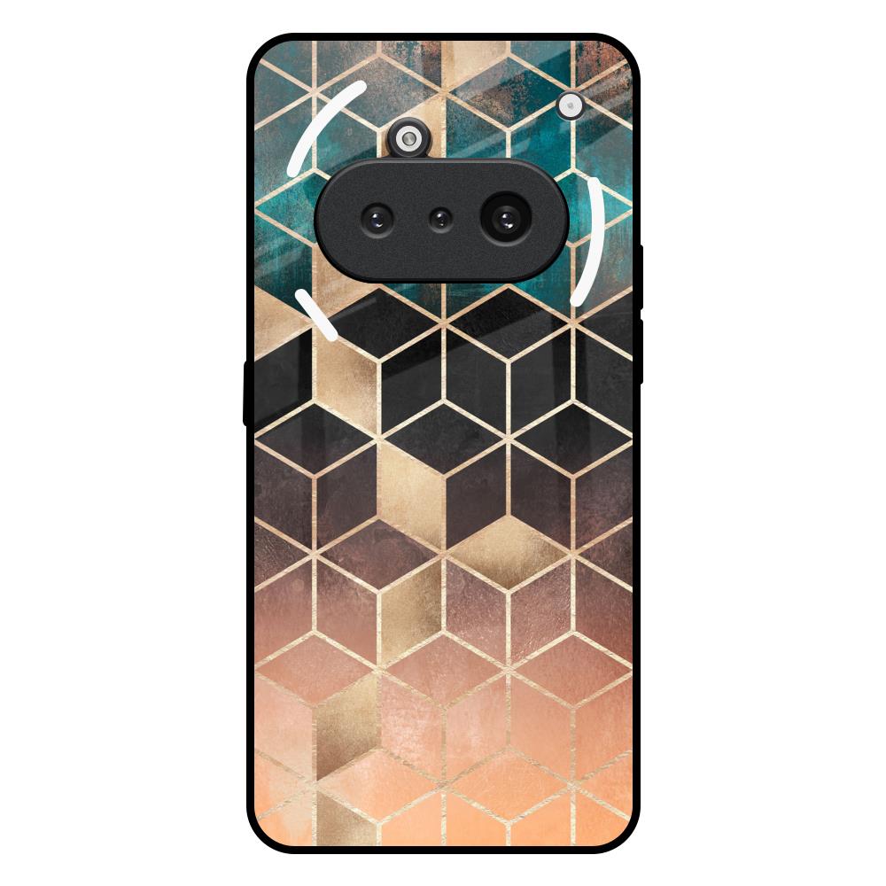Bronze Texture Nothing Phone 3a Glass Back Cover Online