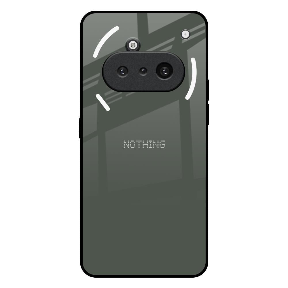 Charcoal Nothing Phone 3a Glass Back Cover Online