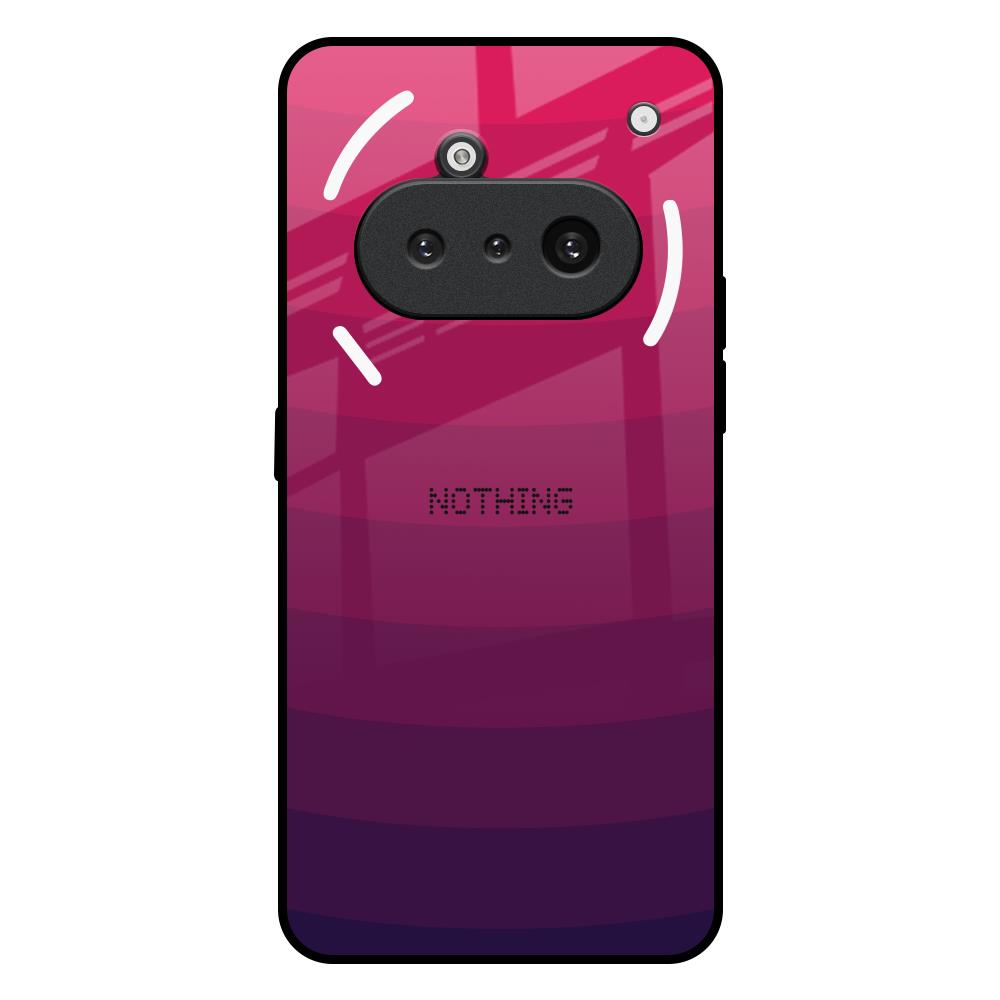 Wavy Pink Pattern Nothing Phone 3a Glass Back Cover Online