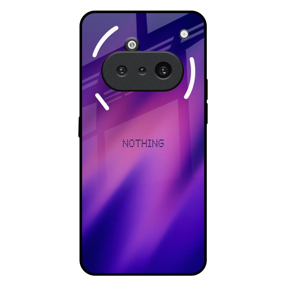 Pink Thunder Nothing Phone 3a Glass Back Cover Online