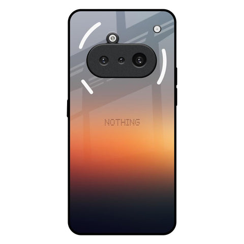 Aesthetic Orange Nothing Phone 3a Glass Back Cover Online
