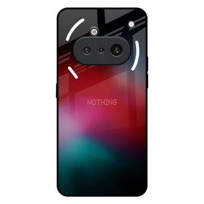 Mystere Red Nothing Phone 3a Glass Back Cover Online