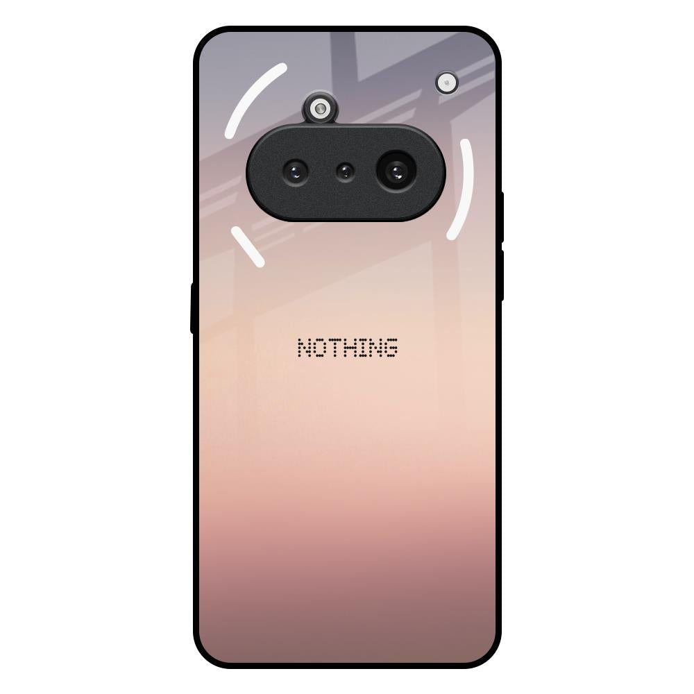 Golden Mauve Nothing Phone 3a Glass Back Cover Online