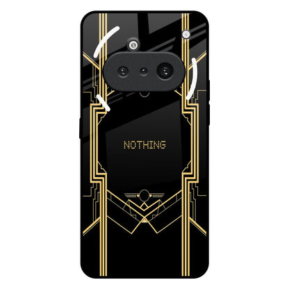 Sacred Logo Nothing Phone 3a Glass Back Cover Online