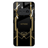 Sacred Logo Nothing Phone 3a Glass Back Cover Online
