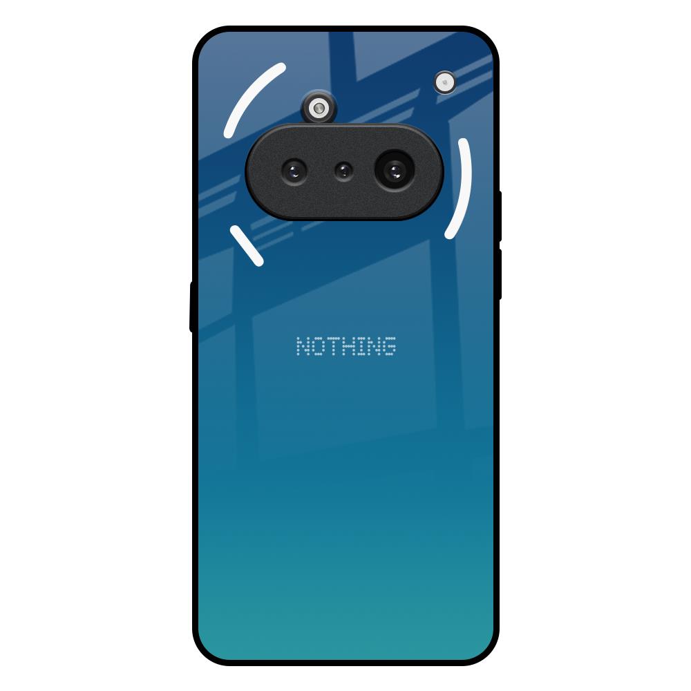 Celestial Blue Nothing Phone 3a Glass Back Cover Online