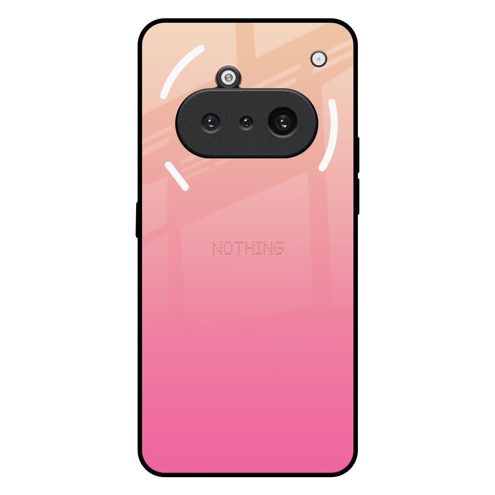 Pastel Pink Gradient Nothing Phone 3a Glass Back Cover Online